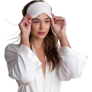 Barefoot Dreams CozyChic Ultra Lite Sleep Mask Pearl Cream